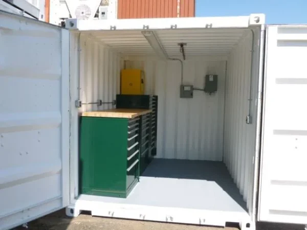 10-Tool-Room-1 10ft Long Portable Offices / Workshops