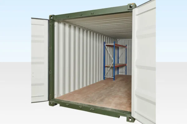 1050-2-Tier-Racking-Single-Bay-960x640-1-600x400-1 Adjustable, Heavy Duty Two Tier Container Racking (Single Bay)