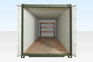 1066-3-Tier-Racking-End-40ft-Container-960x640-1-600x400-1 Adjustable, Heavy Duty Three Tier Racking For Rear Of Container