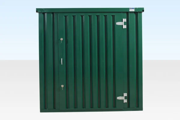 251-3M-Green-Store-front-960x640-2-600x400 3m x 2.1m Flat Packed Storage Container