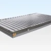 4m x 2.1m Flat Pack Container Store – Galvanised