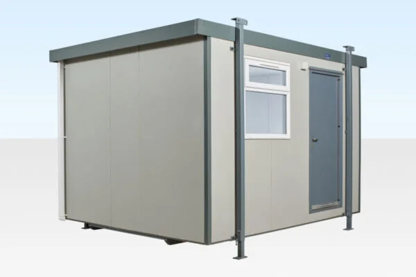702-12x10-Standard-Jack-Leg-door-closed-960x640-1-600x400 12Ft x 10Ft Jackleg Cabin (Plastisol)