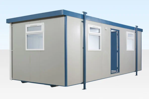 705-24x10-Standard-Jack-Leg-door-open-960x640-1-600x400 24ft x 10ft Jackleg Cabin (Site Cabin)