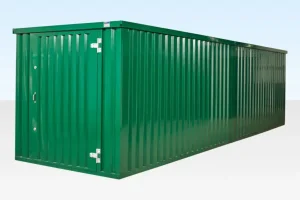 8M X 2.1M End Linked Flat Packed Container Bundle (Powder Coated)