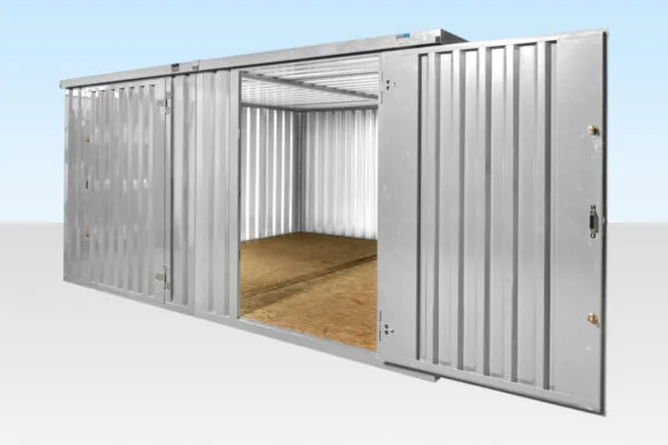 975-Linked-FlatPack-Containers-1-960x640-1-600x400-1-1 (1) 4M X 4.2M Side Linked Flat Pack Container Bundle (Galvanised)