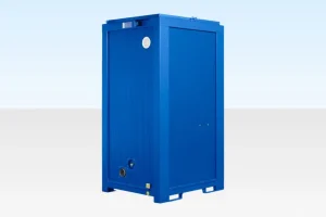 5Ft x 4Ft Single Mains Toilet (Blue)