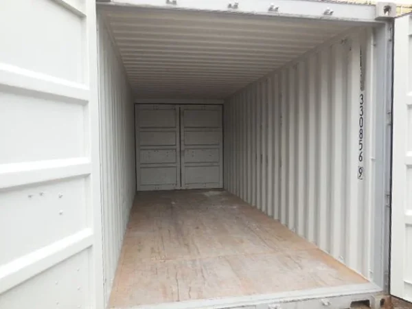 TRS-20-DD-Interior 20ft Long Doubledoor Containers in 8’6′ High and 9’6″ High