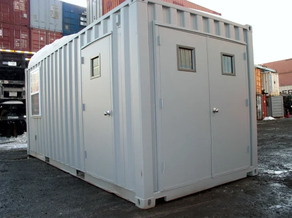 TRS-fab-doors-opposite-swings-1 20ft Long Doubledoor Containers in 8’6′ High and 9’6″ High
