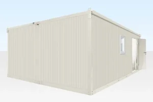 6.5M X 4.6M Side Linked Flat Pack Container Office