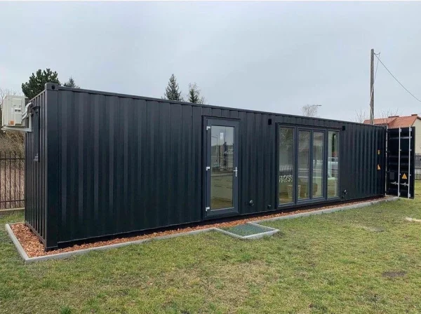 new-40hc-black-custom-container-home New 40HC Black Custom Container Home